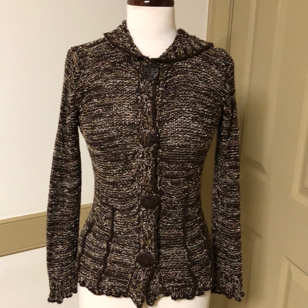 BCBG Generation textured cardigan medium